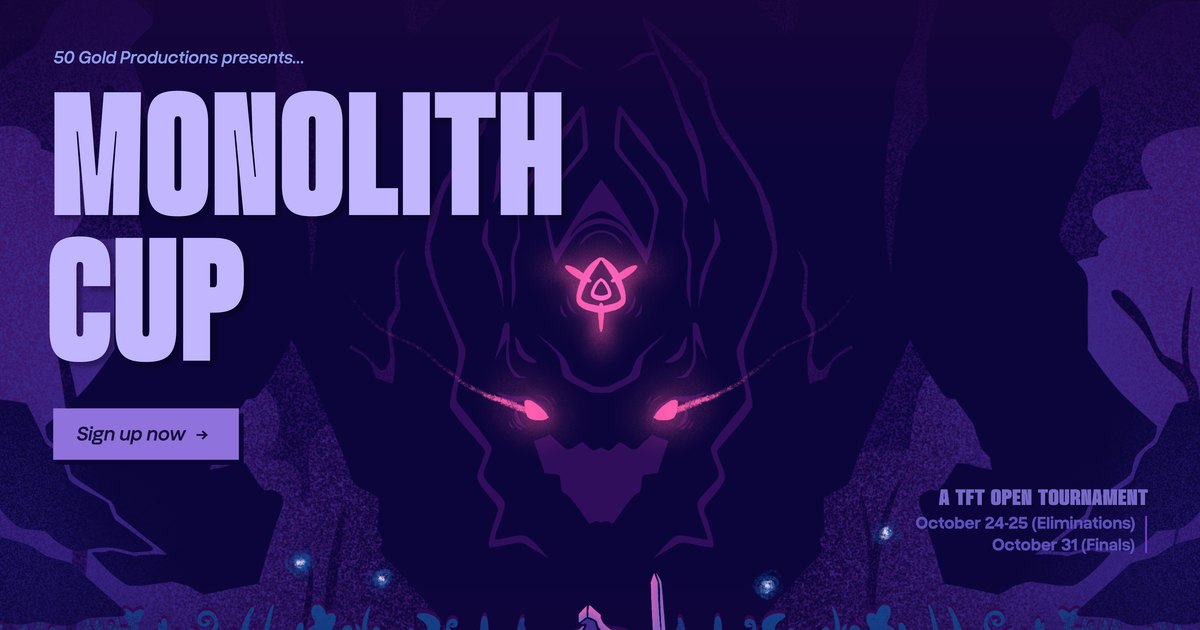Standings · Monolith Cup